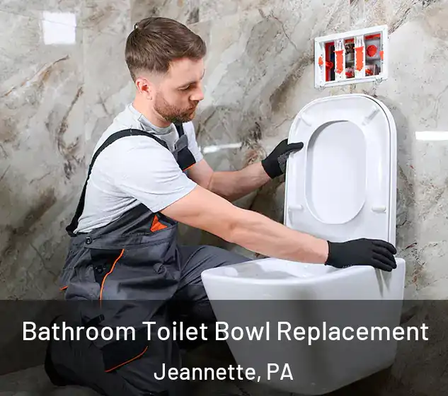  Bathroom Toilet Bowl Replacement Jeannette, PA