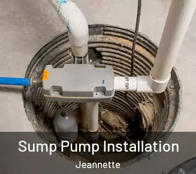  Sump Pump Installation Jeannette