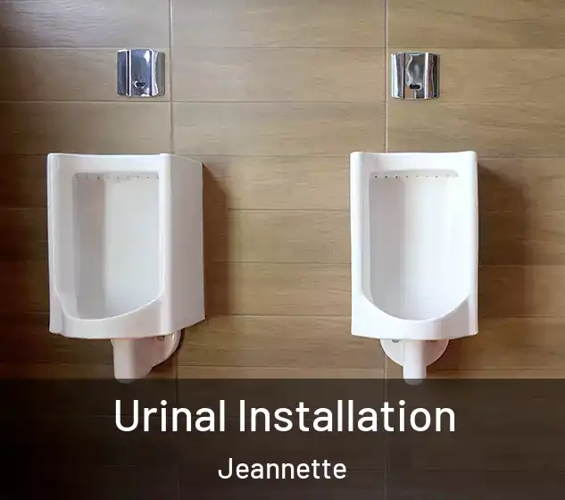  Urinal Installation Jeannette