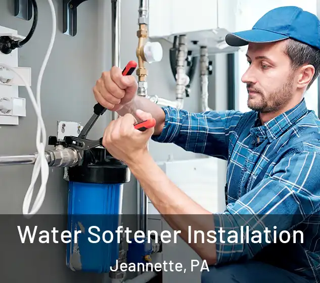  Water Softener Installation Jeannette, PA